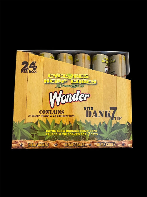 Blunty Cyclones Hemp Cones XtraSlo Wonder