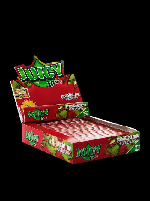 Ochucené papírky Juicy KS Slim Jahoda - Kiwi