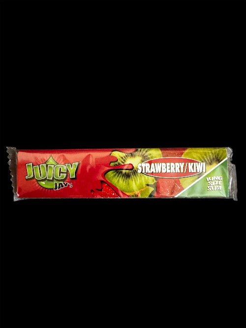 Ochucené papírky Juicy KS Slim Jahoda - Kiwi