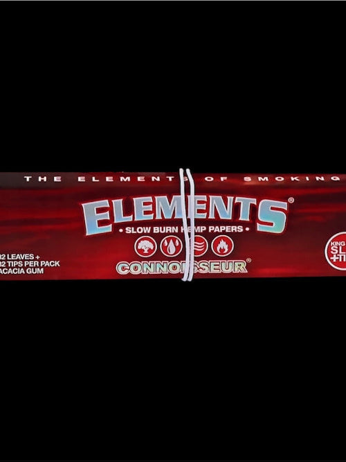 Cigaretové papírky Elements Red