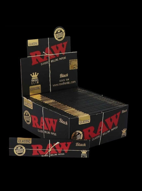 Cigaretové papírky King Size RAW Black