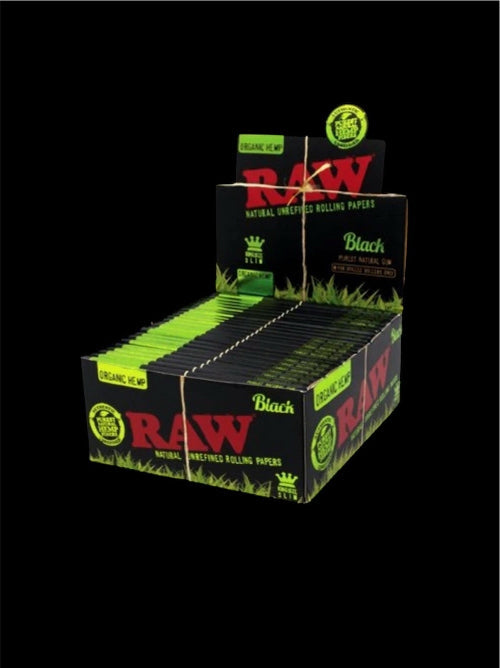 Cigaretové papírky RAW Black Organic KS