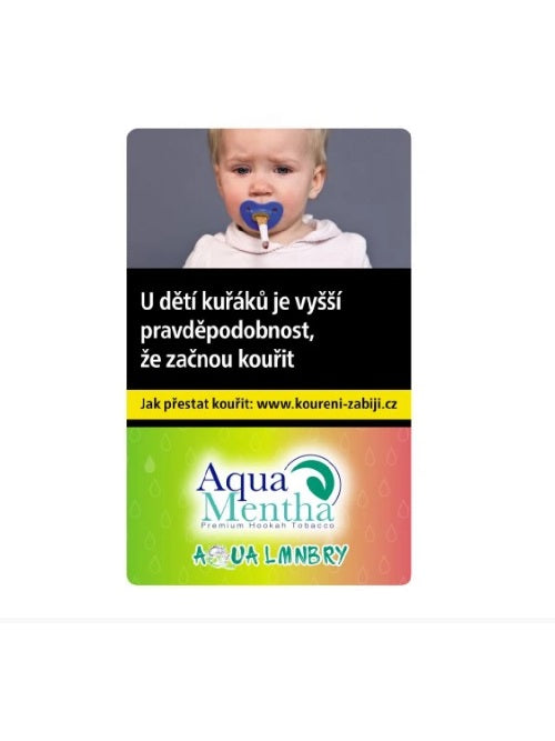 Tabák do vodní dýmky Aqua Mentha - Lmnbry (Malina, citrónová limonáda, máta), 50g