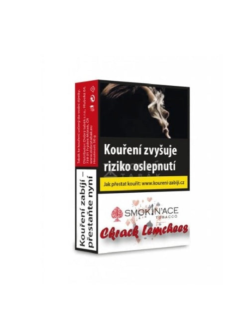 Tabák do vodní dýmky Smokin' Ace - Ckrack Lemchees (Pistácie, marcipán, citrón), 50g