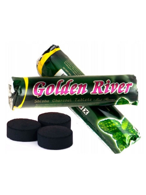 Samozapalovací uhlíky pro shisha Máta Č.3